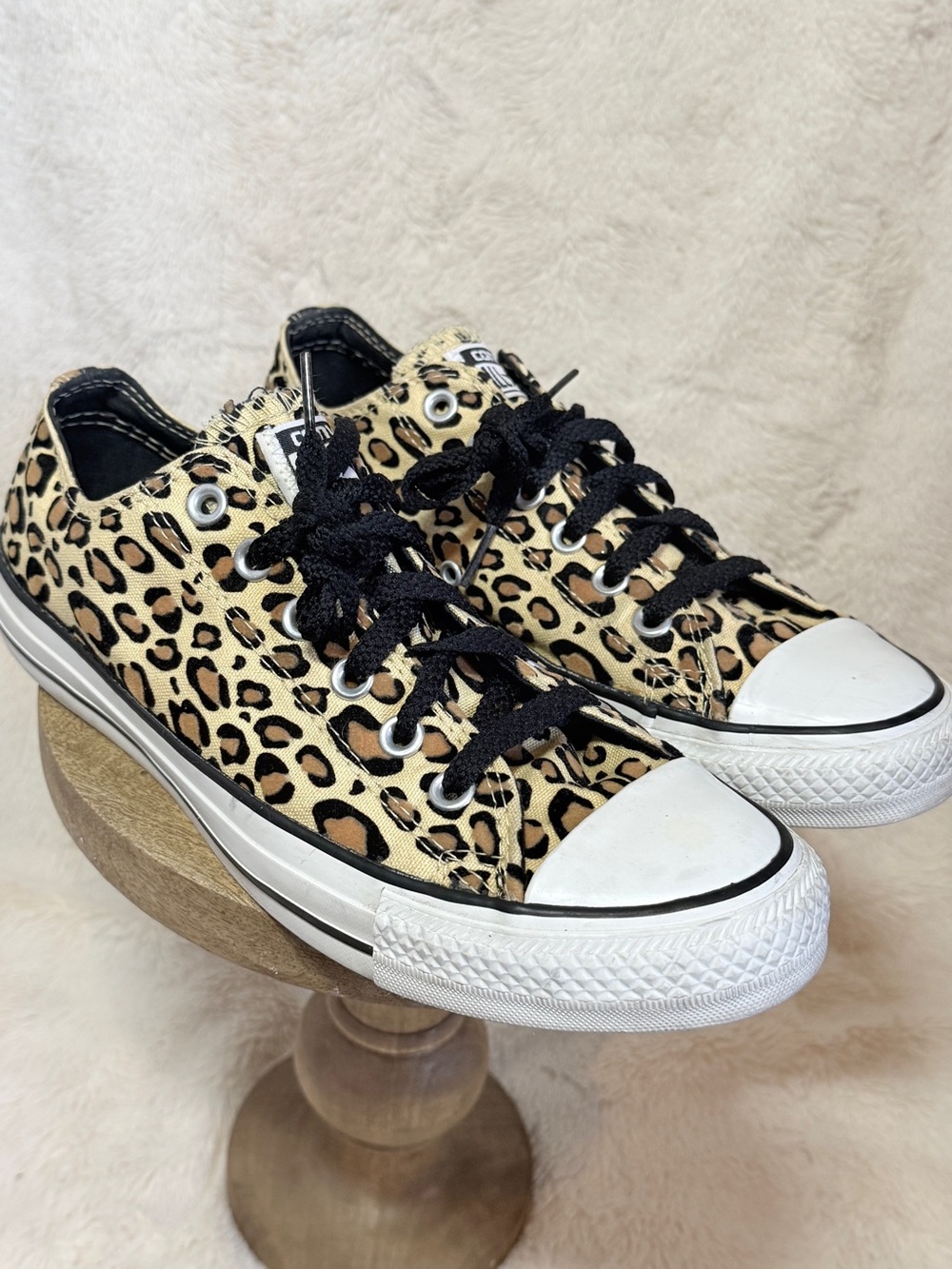 Converse Chuck Taylor All Star OX leopard print sneakers